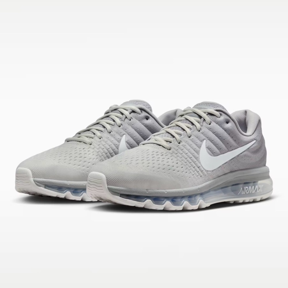 Nike Air Max 2017 Grey/White Running Shoes